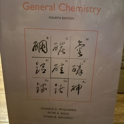 General Chemistry 4th Edition