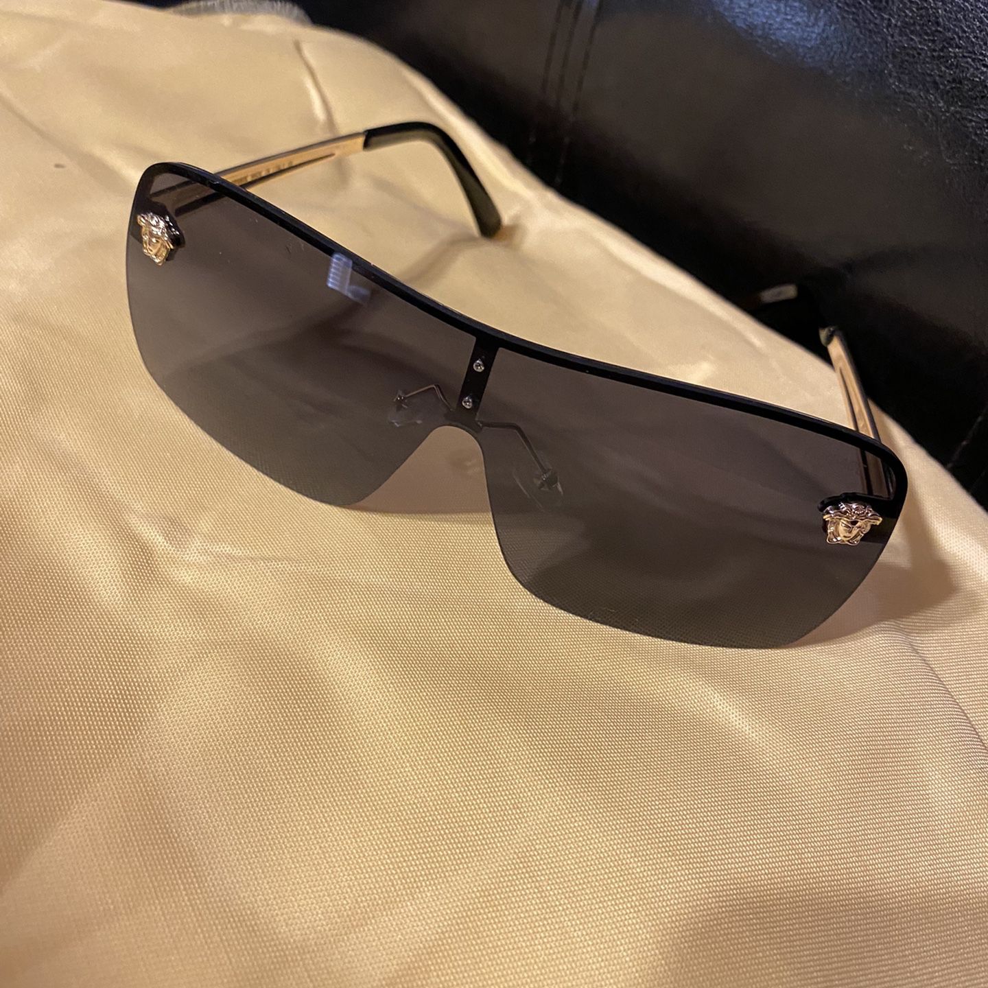 Chanel Sunglasses Black Frame Gold And Black Grips for Sale in Phoenix, AZ  - OfferUp
