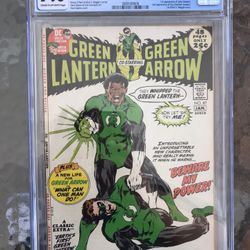 Green Lantern #87 (1971) CGC 7.0 — 1st John Stewart; 2nd Guy Gardner Appearance 