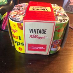 Kellogg’s vintage fruit loop coffee cups 