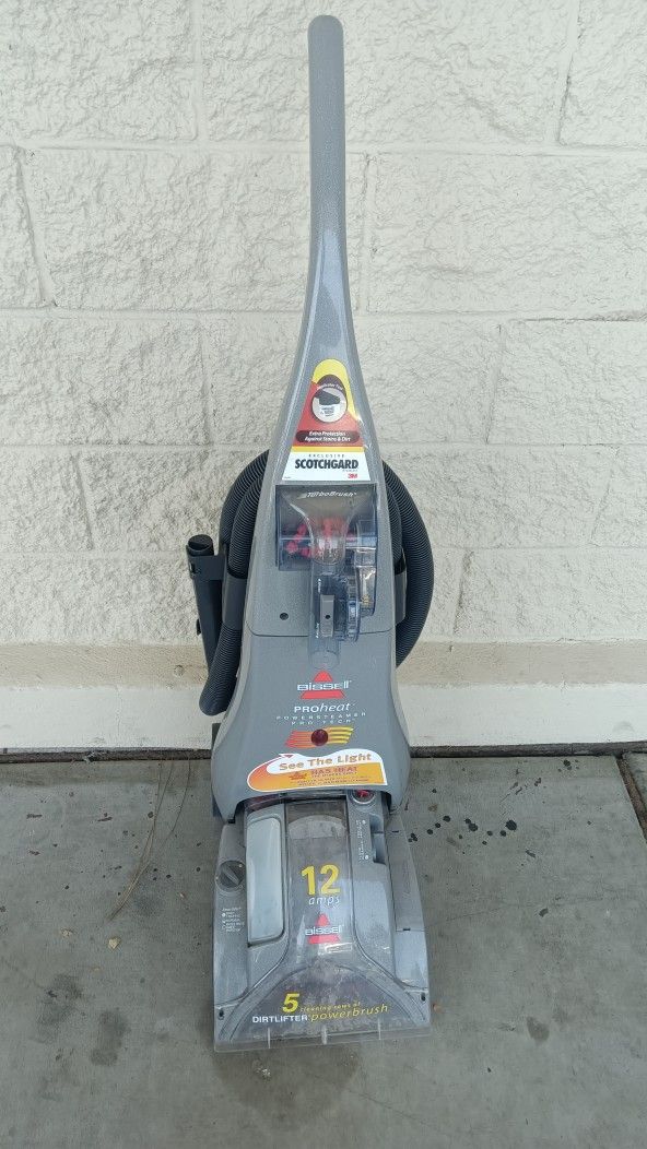 Bissell Carpet Shampooer And Steam Cleaner With Built-in Heater