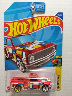 2022 hot wheels Art Cars '69 Chevy Pickup