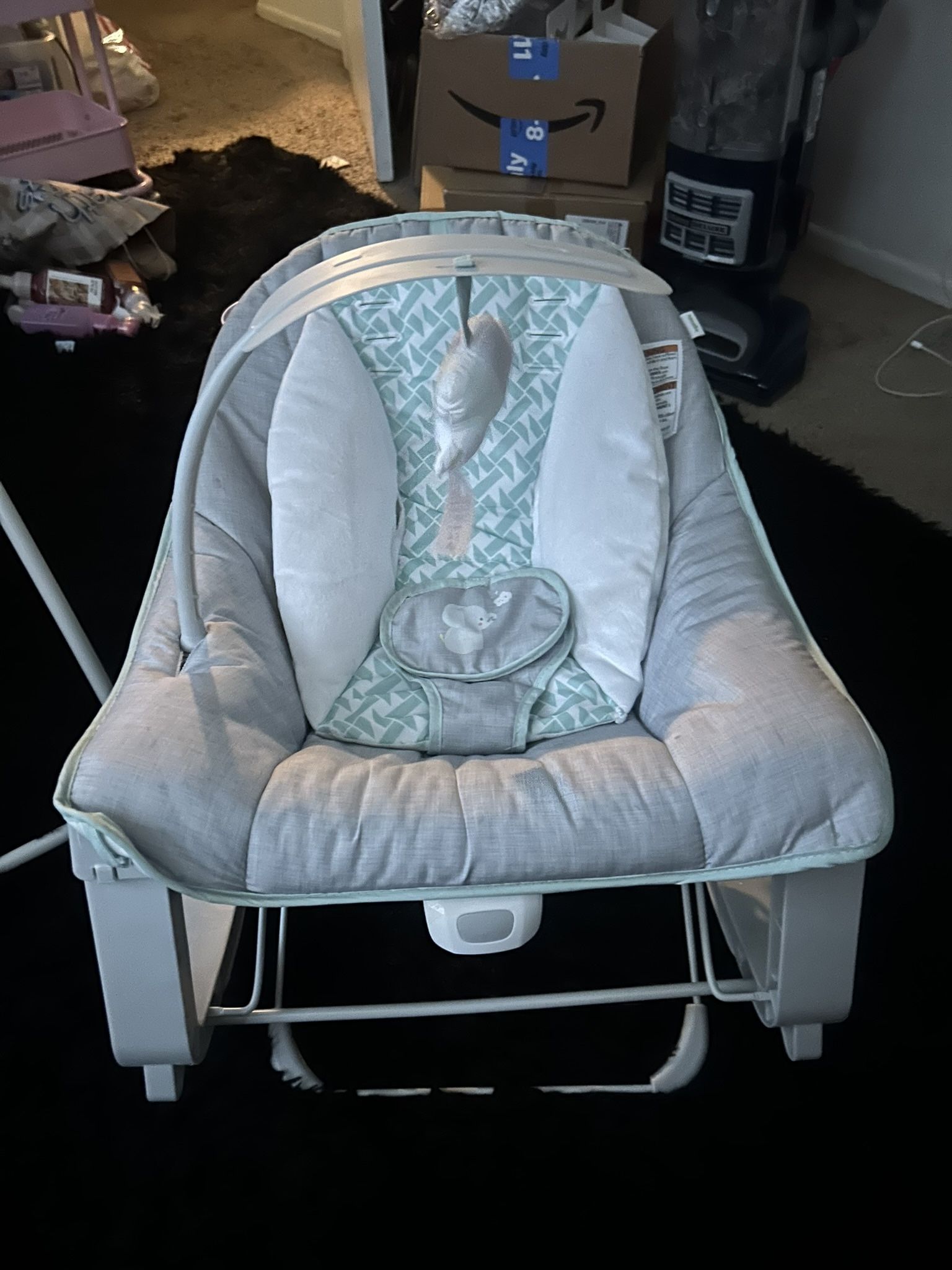 3 In One Grow With Me Vibrating Chair