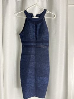Navy Windsor Fashion Dress Sparkly