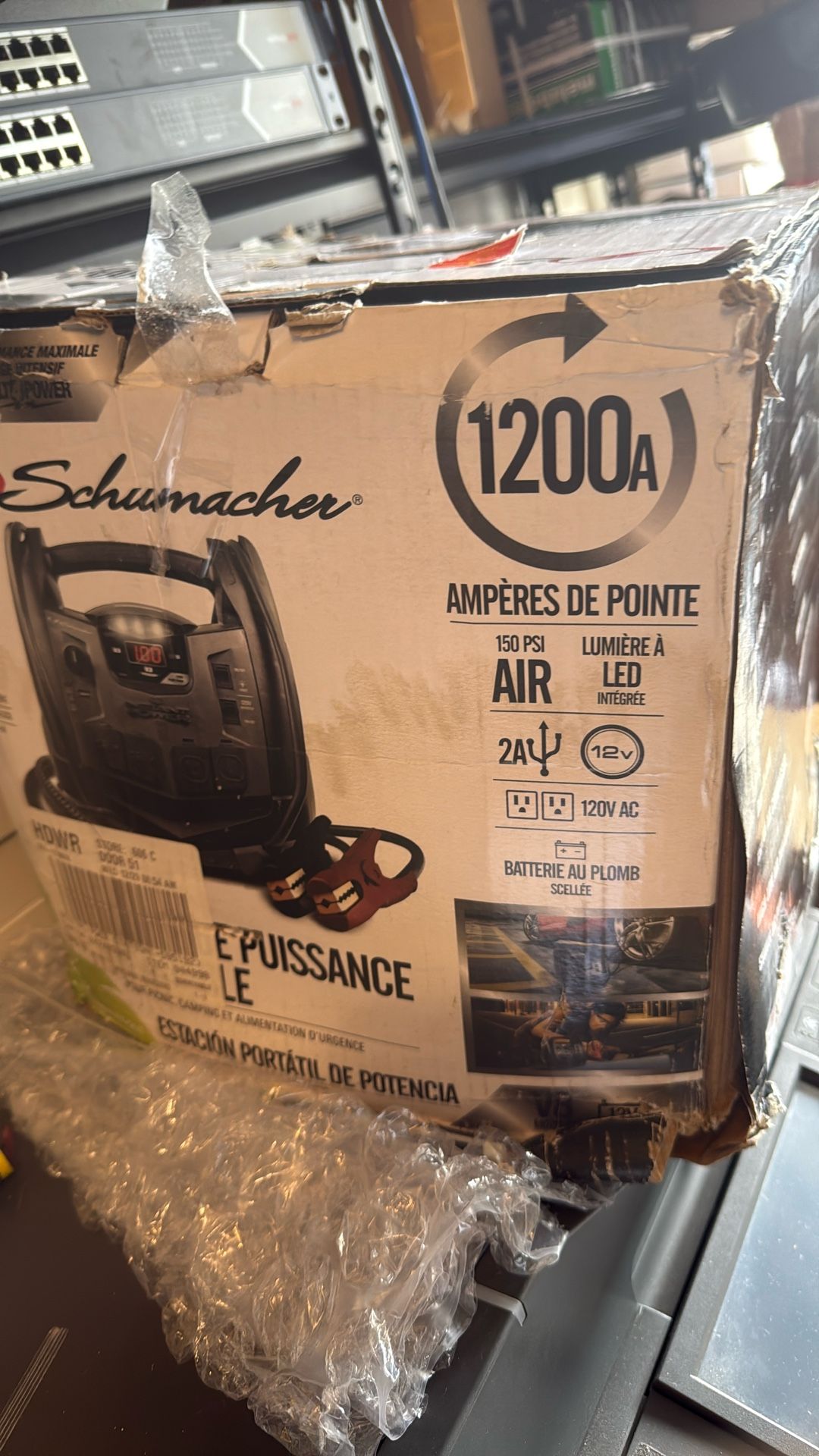 Portable Power Station 1200 Amp
