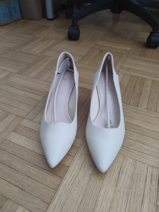 Elegant Cream Heels