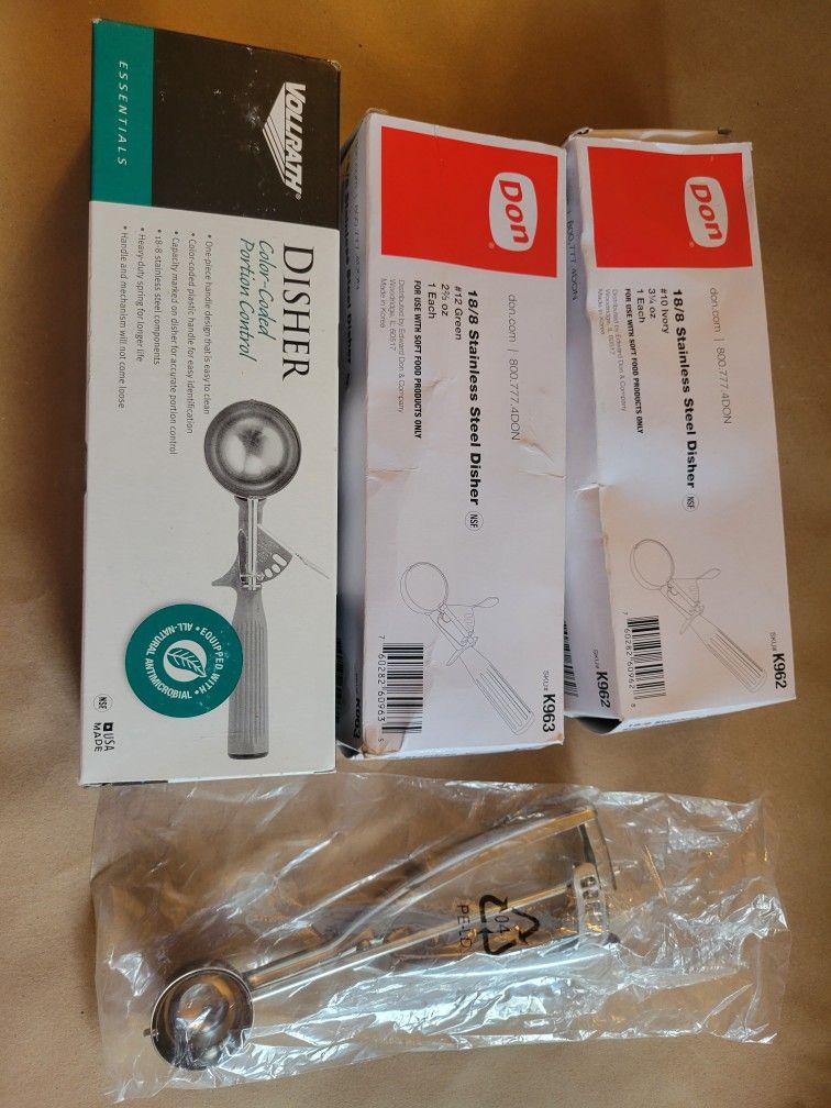 Stainless Steel Scoppers