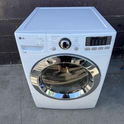 Secadora de gas LG True Steam, con sensor de secado, pantalla digital