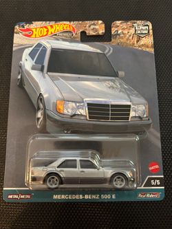 HOT WHEELS MERCEDES-BENZ 500 E CAR CULTURE PREMIUM CANYON WARRIORS