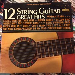 Walter Raum - 12 string guitar great Hits Lp