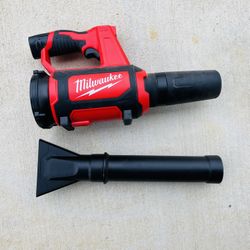 0852-20 Milwaukee M12 12V Lithium-Ion Cordless Compact Spot Blower , with Battery  