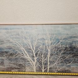 Sxurmtiie abstract landscape bedroom wall art three of life artwork piceure 24inch x48inch