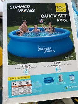 Summer Waves Swimming Pool 🏊‍♂️ 10 Ft 