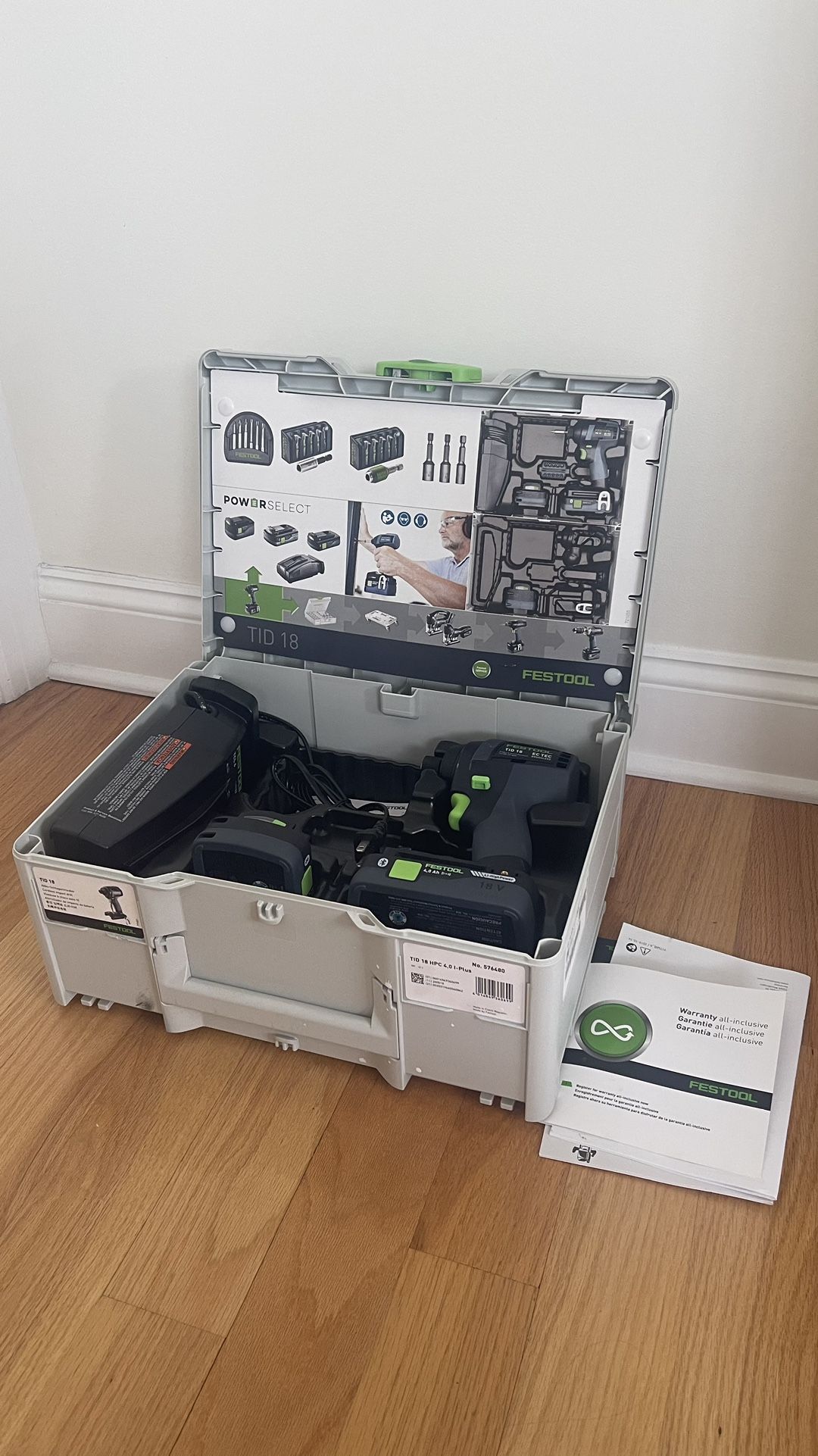 Cordless impact drill TID 18 HPC 4,0 I-Plus