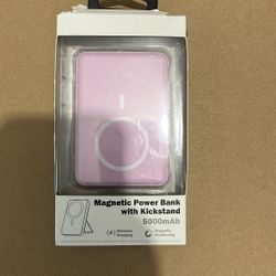 Magnetic Power Bank with Kickstand