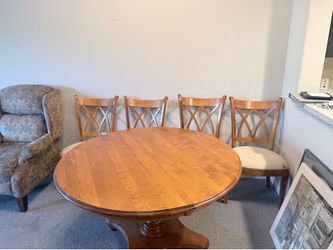 Dining table with chairs