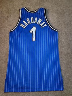 Penny Hardaway Autographed Pro Cut Jersey