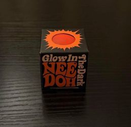 Glow in the Dark Nee Doh - Orange