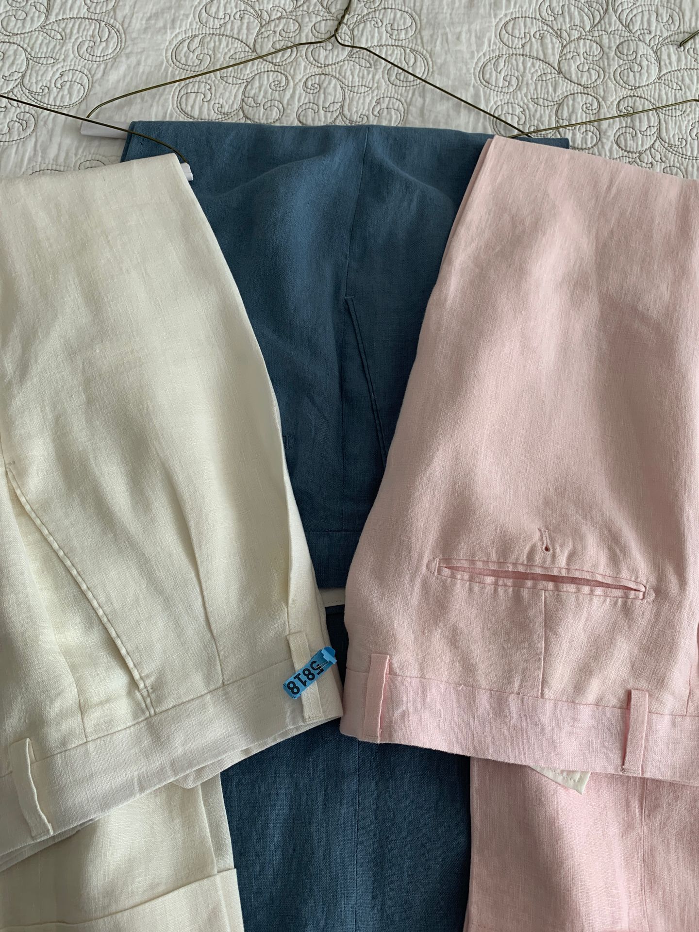 Linen Dress Pants Sz 36