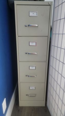 4 drawer filing cabinet