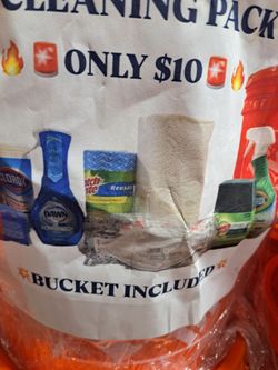 Cleaning pack bucket