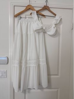 Maxi skirt set size medium