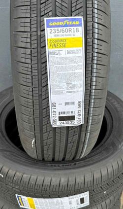 235/60R18 Goodyear Finesse Set Of 4 New Tires