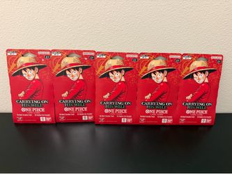 One Piece OP13 Booster Packs  (x5)