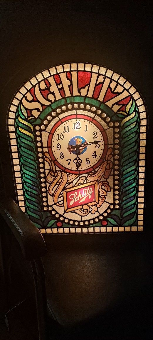 Vintage Light/clock