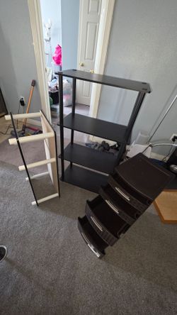 Set of 3 Shelf, TV stand, Drawer