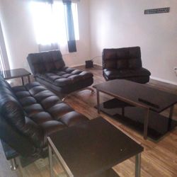 3 Pc Furniture Set With End Tables