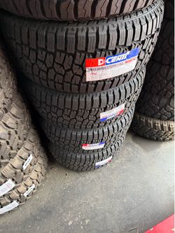 33X12.50R20 SET OF 4 NEW TIRES WITH INSTALLATION AND BALANCING