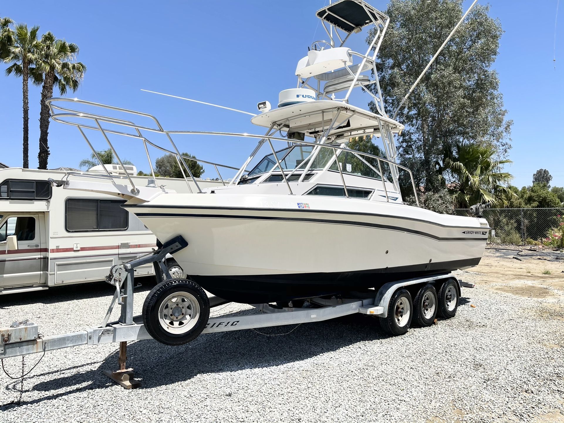 Photo Grady white 23 gulfstream 1998 Volvo Penta AD41A Diesel 610 hours runs great