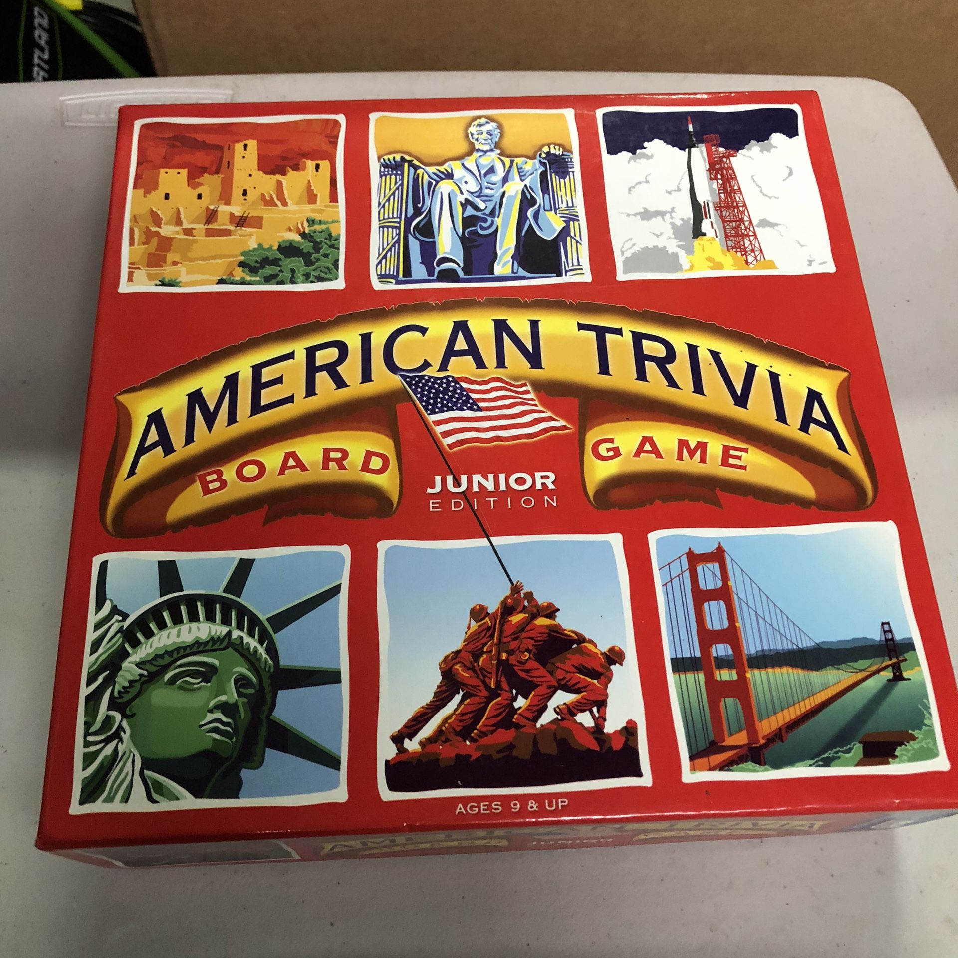 American Trivia board game