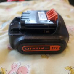 Black And Decker 1.5AH 12v Max Battery 