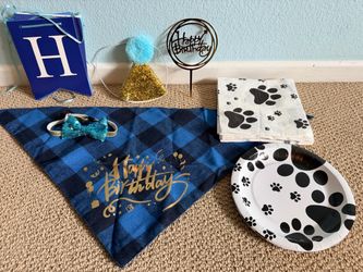 Dog Birthday Party Set