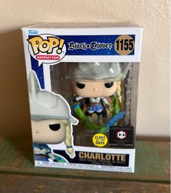 Funko Pop Black Clover Charlotte GID Chalice Collectibles Exclusive