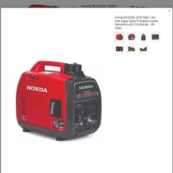 Generator 2200 Never Ran