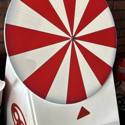 Red and White Prize Wheel, iPad tablet stand