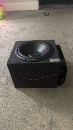 Subwoofer And Amp 12in