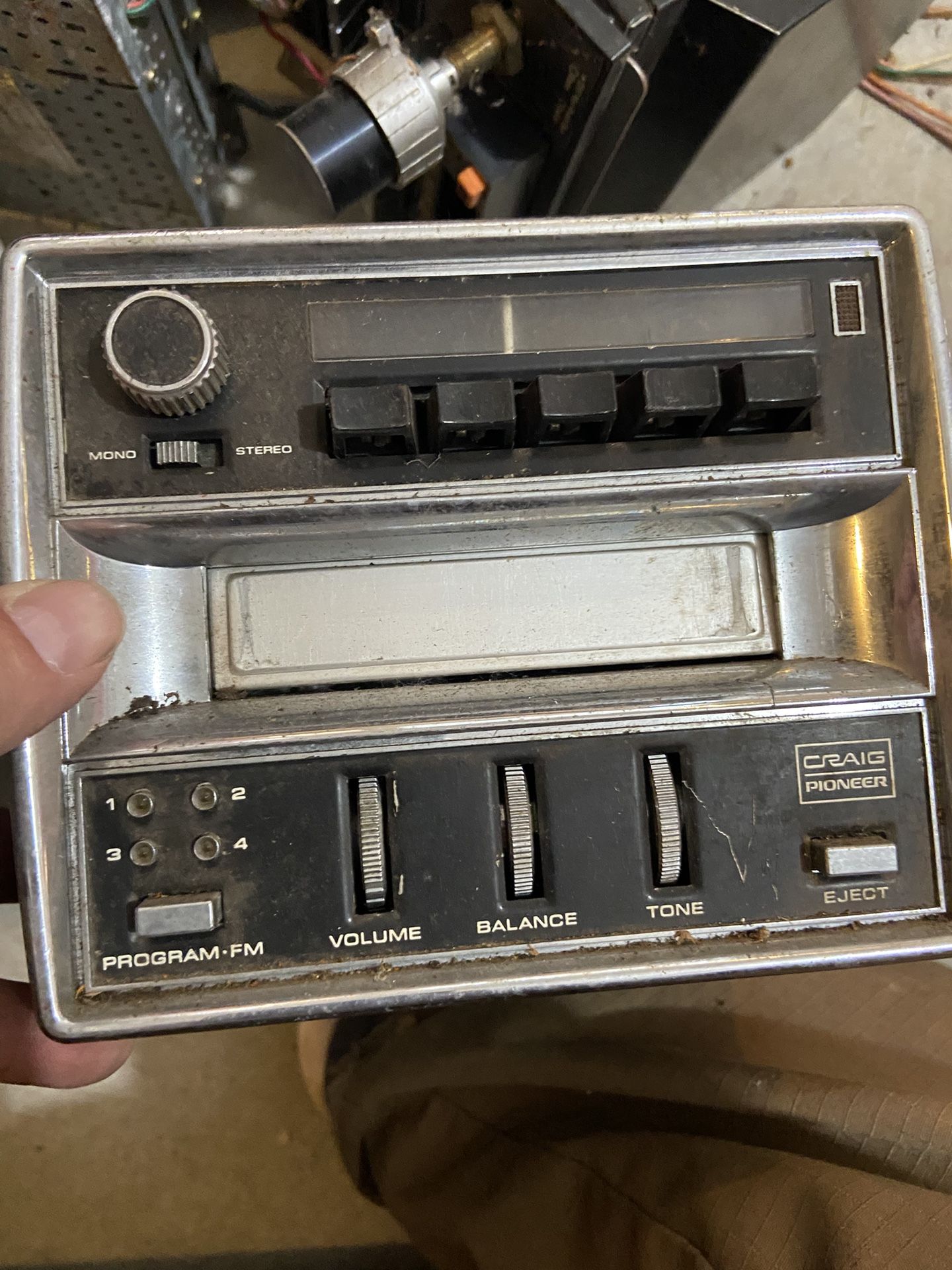 Old Car Radios Cassette Player 8 Track