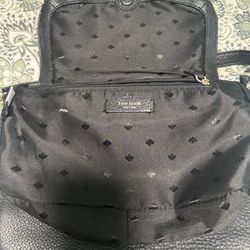 Kate spade brand black crossbody bag