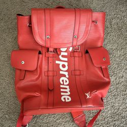 Louis Vuitton X Supreme Christopher Backpack