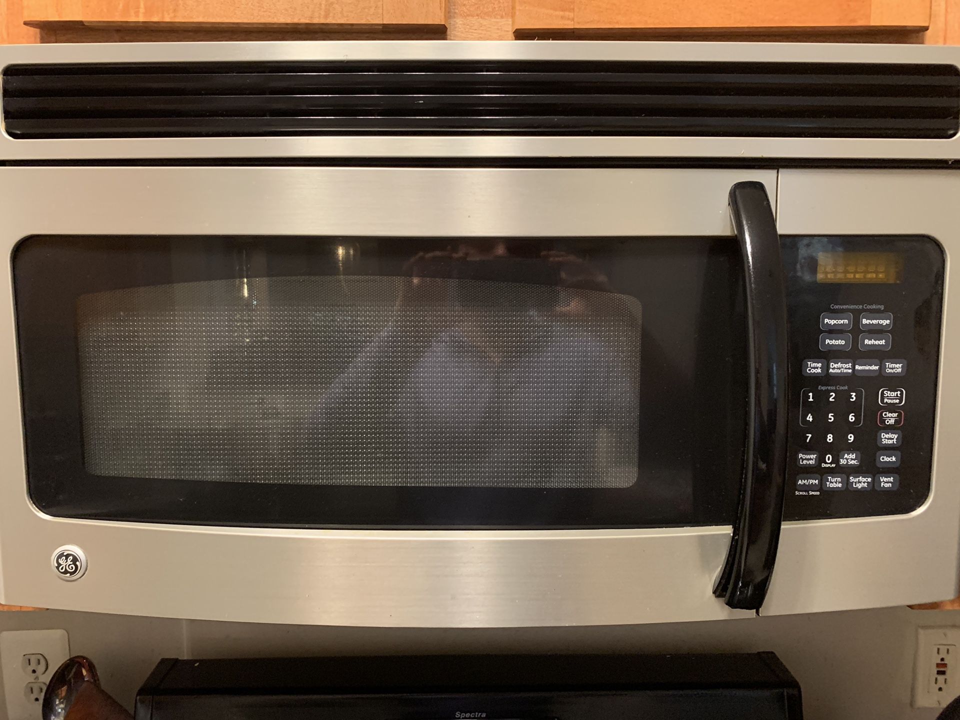 FOR SALE: General Electric Over the Range Microwave