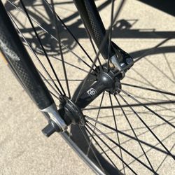 Giant Fcr3 Carbon Fiber Fork And Ritchey Wheels On Continental Tires 