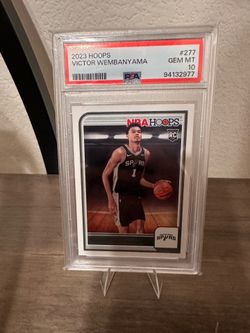 Wemby NBA Hoops RC PSA10!