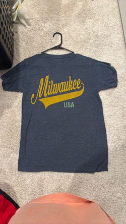 Navy blue Milwakee shirt