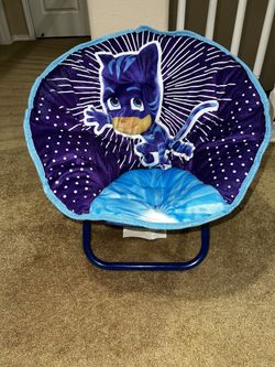 Kids Cat Boy PJ Mask Folding Chair