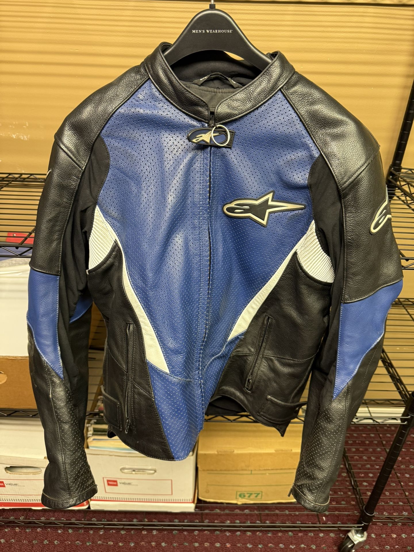 Alpinestars Leather Motorcycle Jacket