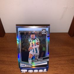 Donruss Panini Football Lionel Messi Argentina Optic Holo No.1